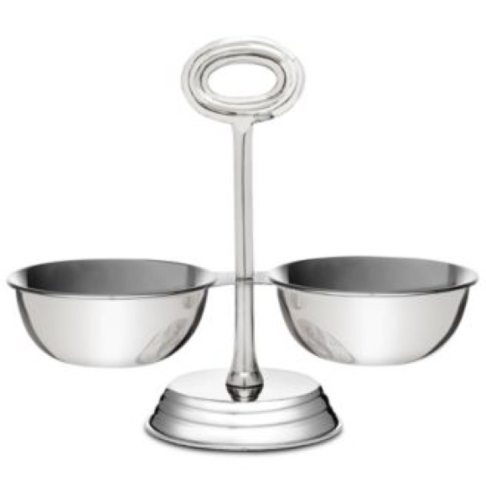 GODINGER REVERE 2 NUT BOWL W HANDLE